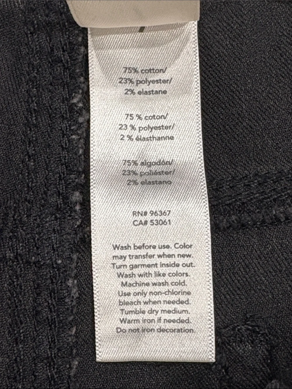 OshKosh B'gosh Black Distressed Jeggings with Red Sequins Patches Girls Size 7 !
